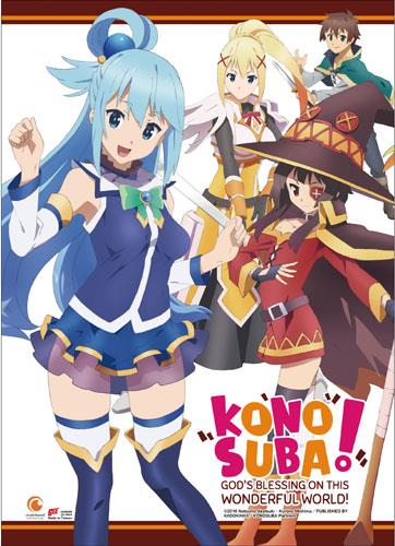 Konosuba: Key Art 2 Wall Scroll