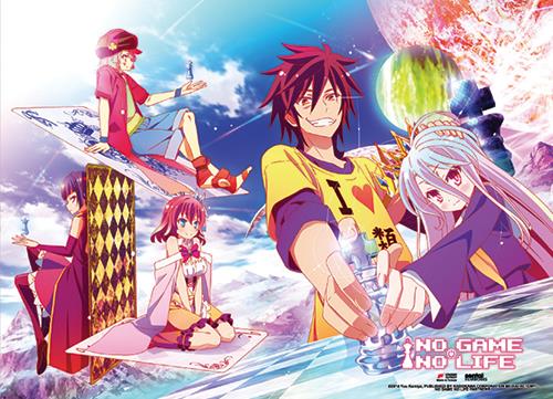 No Game No Life: Group Chess Wall Scroll