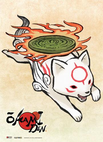 Okami Den: Chibiterasu Wall Scroll