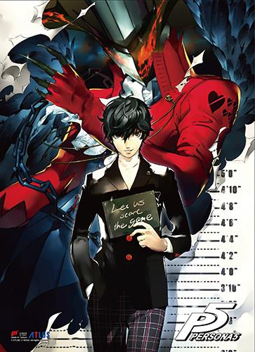 Persona 5: Protagonist & Arsene Wall Scroll