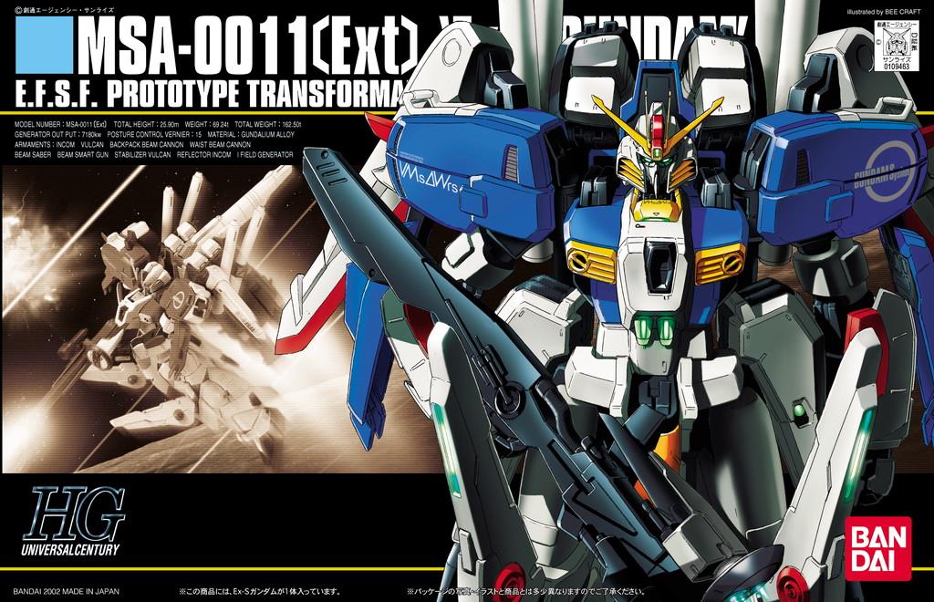 Gundam: Ex-S Gundam HG Model