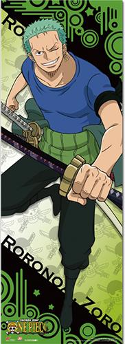 One Piece: Zoro Human Sized Wall Scroll