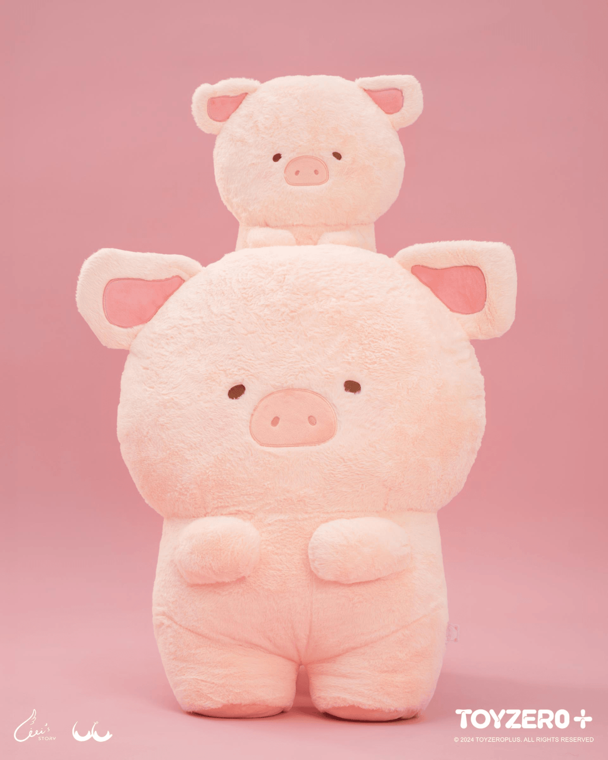 LuLu The Pig: Lulu Large Flat Plush