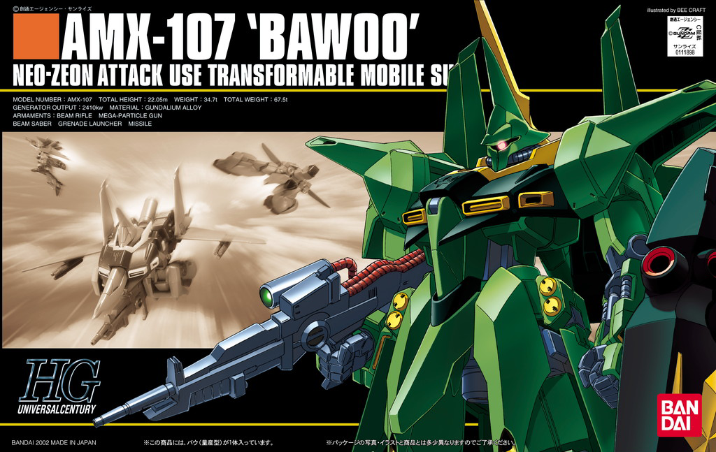 Gundam: Bawoo Production Type HG Model