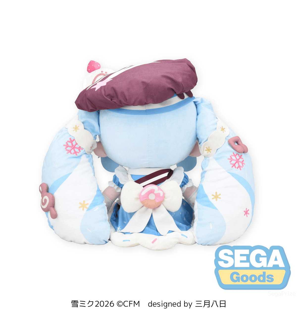 Vocaloid: Snow Miku -2026 Ver.- Dodeka Jumbo Plush