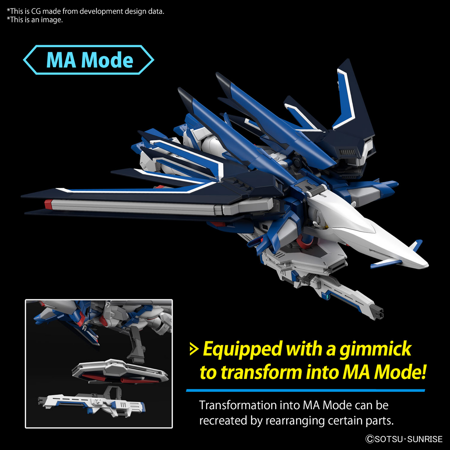 Gundam: Rising Freedom Gundam HG Model