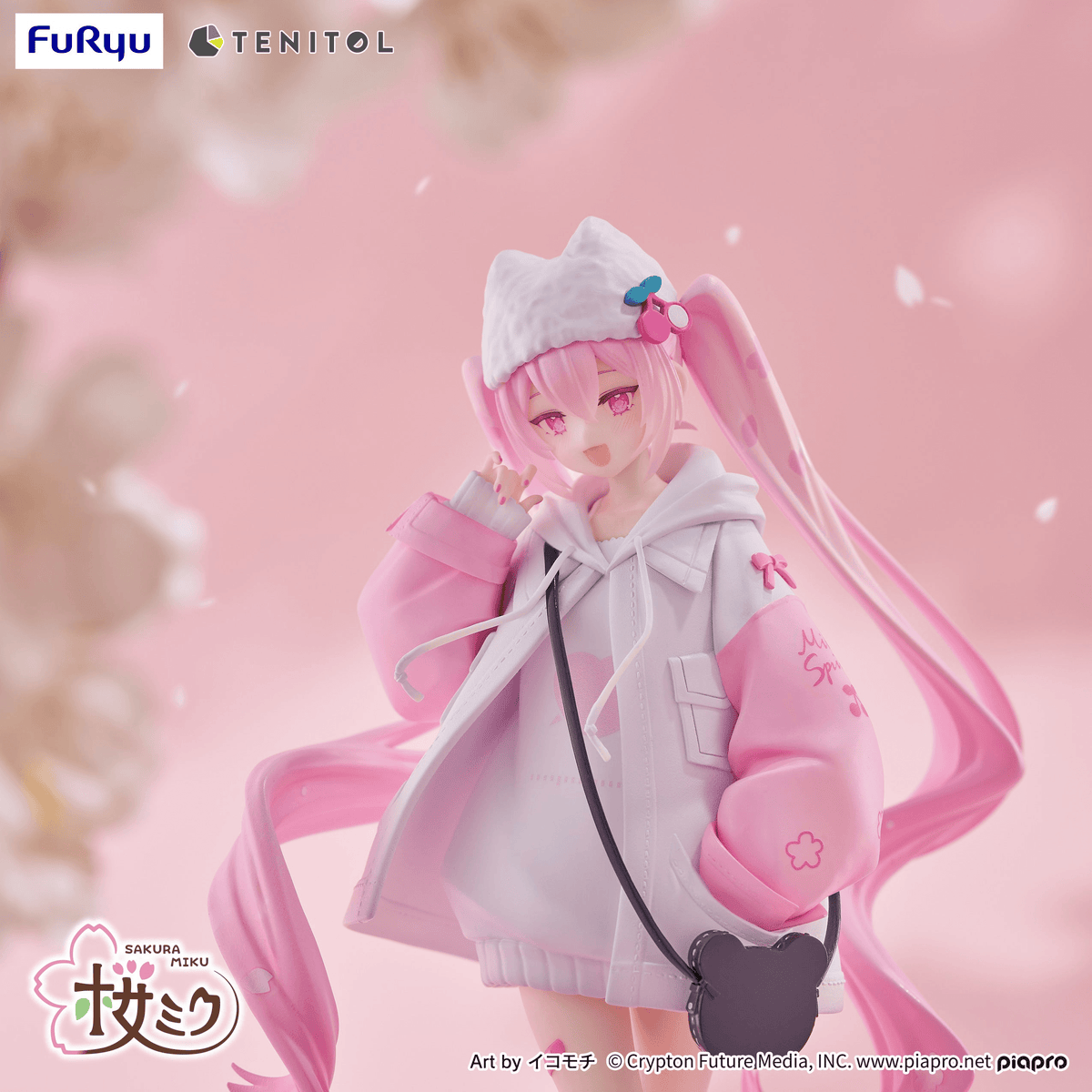 Vocaloid: Sakura Miku Cool Style [Petit] Tenitol Prize Figure