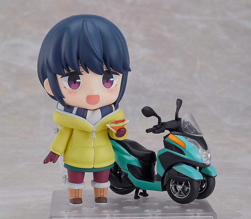 Laid-Back Camp: 1865 Rin Shima: Three Wheels Ver. Nendoroid