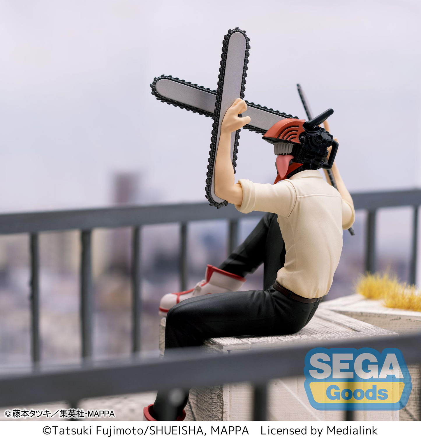 Chainsaw Man: Chainsaw Man Perching Prize Figure