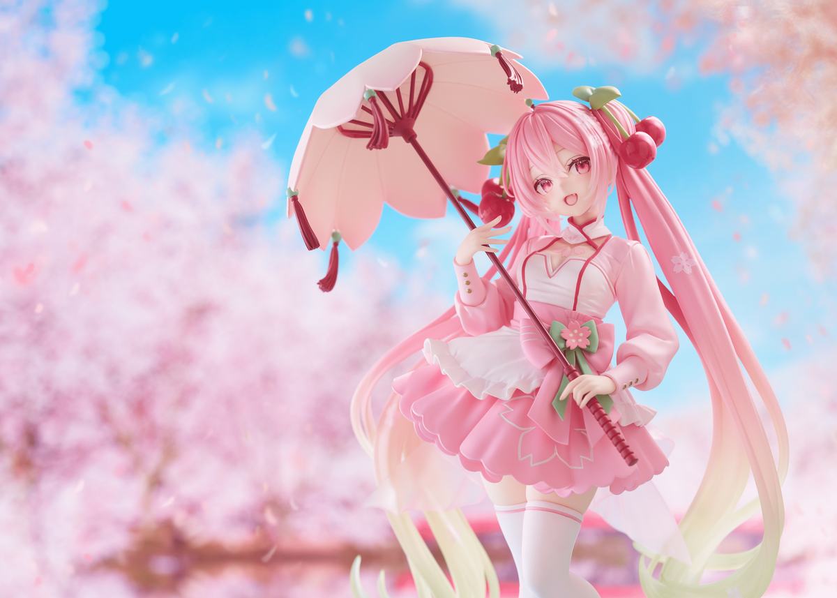 Vocaloid: Sakura Miku AMP+ Sakura Dress Ver. Prize Figure