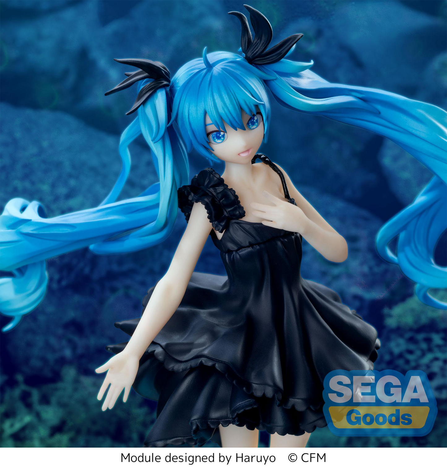 Vocaloid: Miku Mega 39's Deep Sea Girl Luminasta Prize Figure