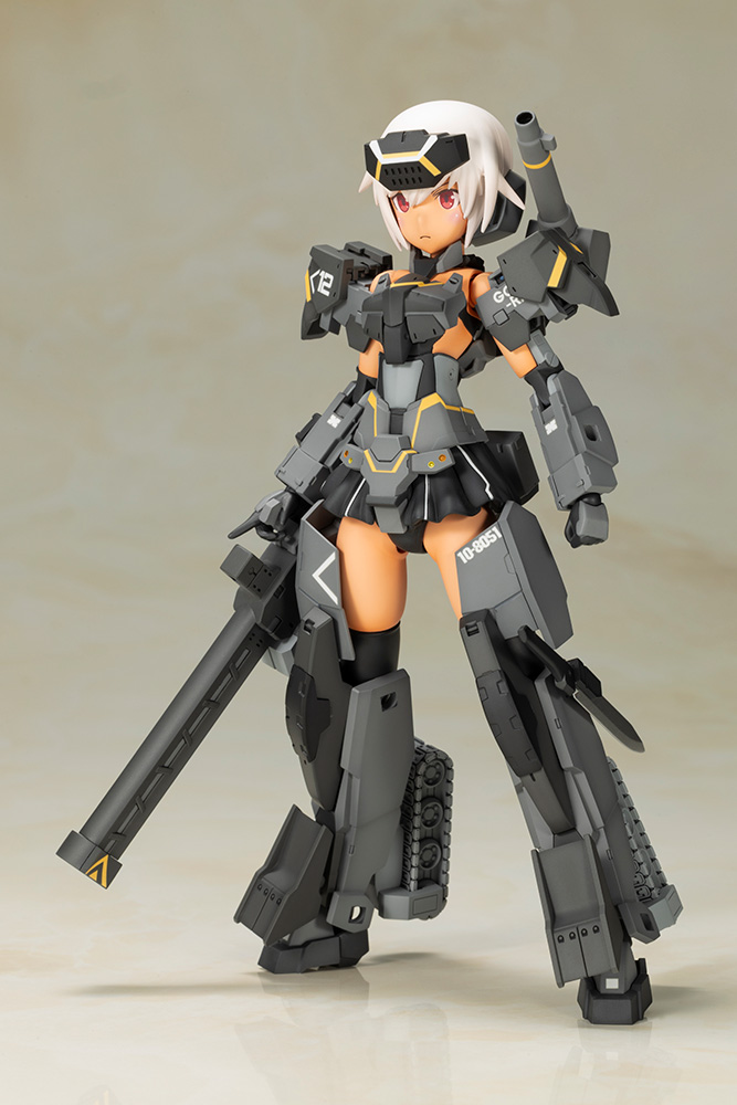 Frame Arms Girl: Gourai-Kai [Black] with FGM148 Type Anti-Tank Missile Model Kit