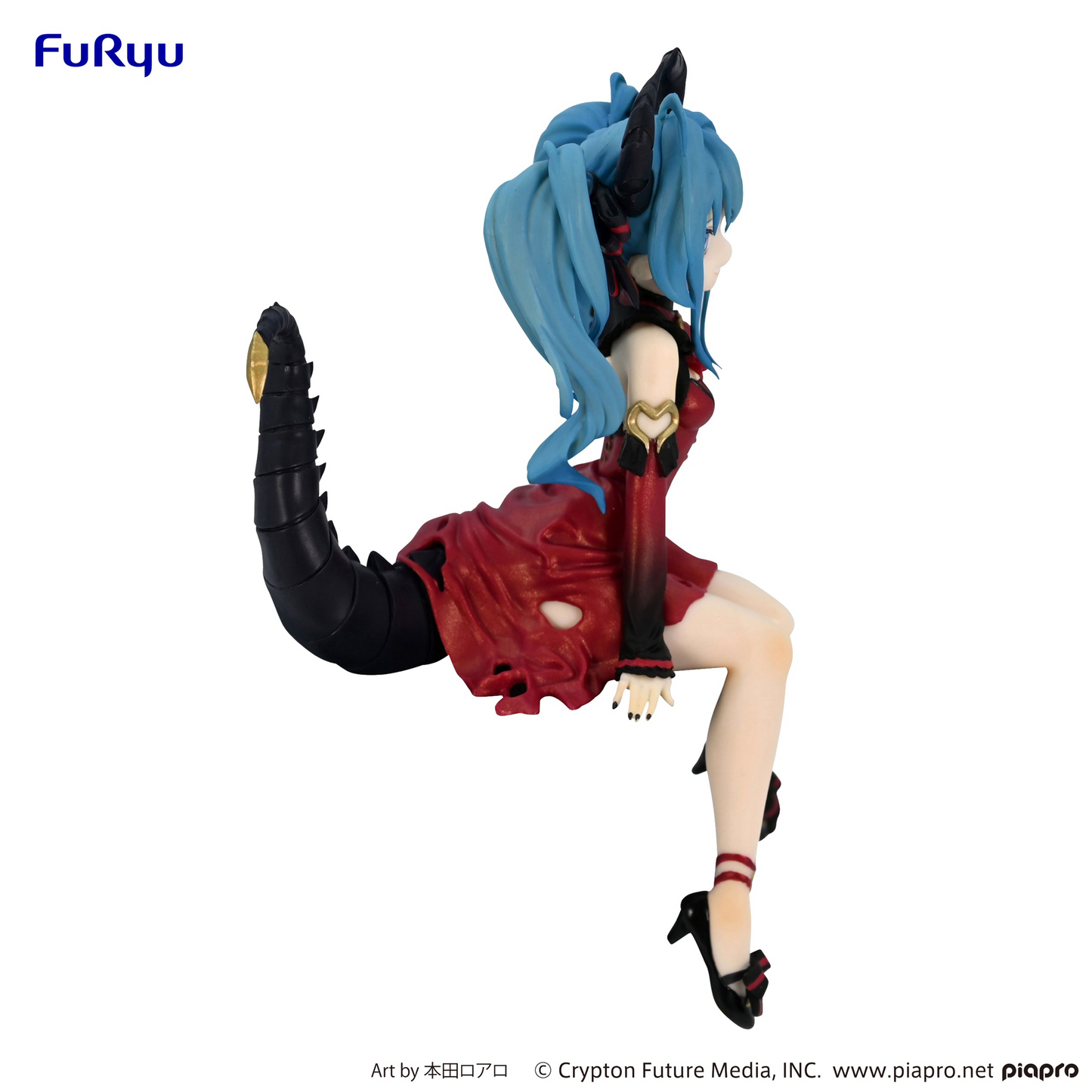 Vocaloid: Miku Villain Red Ver. Noodle Stopper Prize Figure