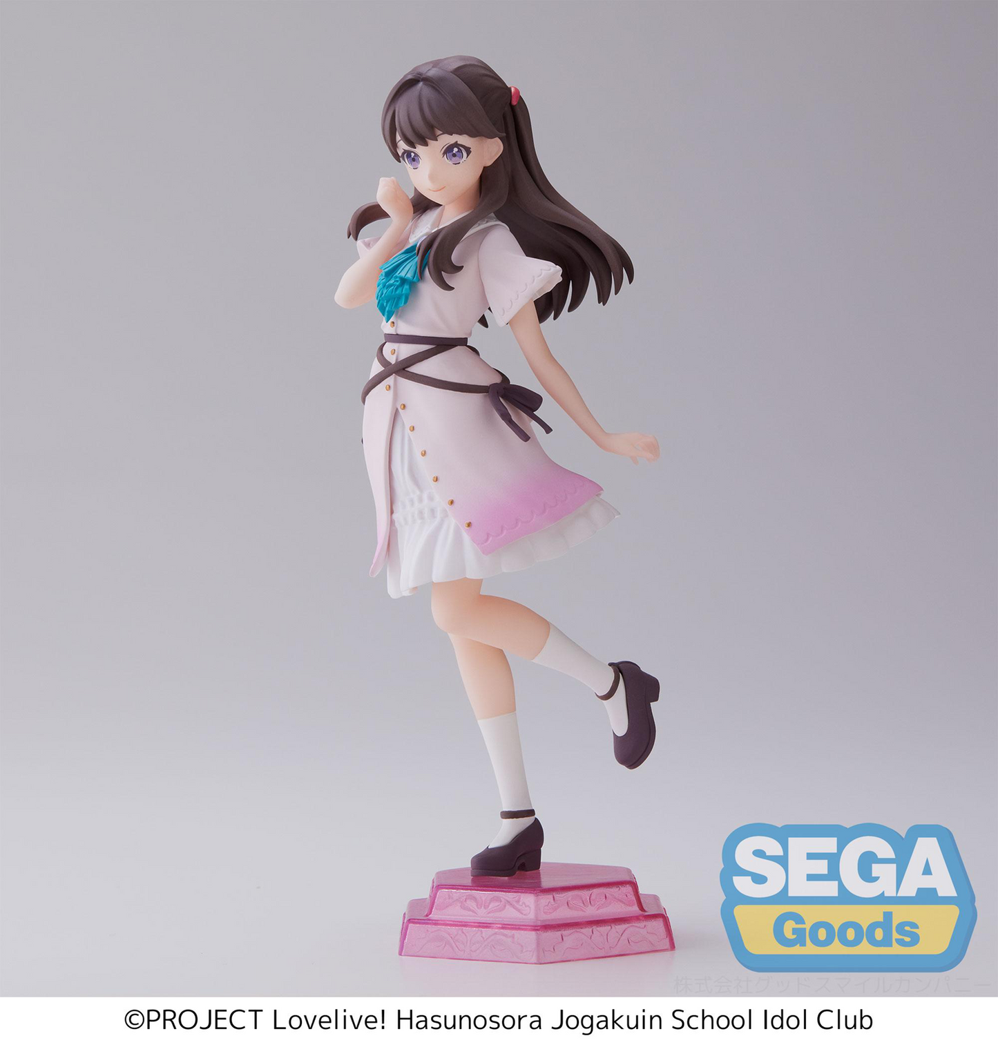 Love Live! Hasu no Sora Jogakuin School Idol Club: Megumi Fujishima Desktop x Decorate Prize Figure