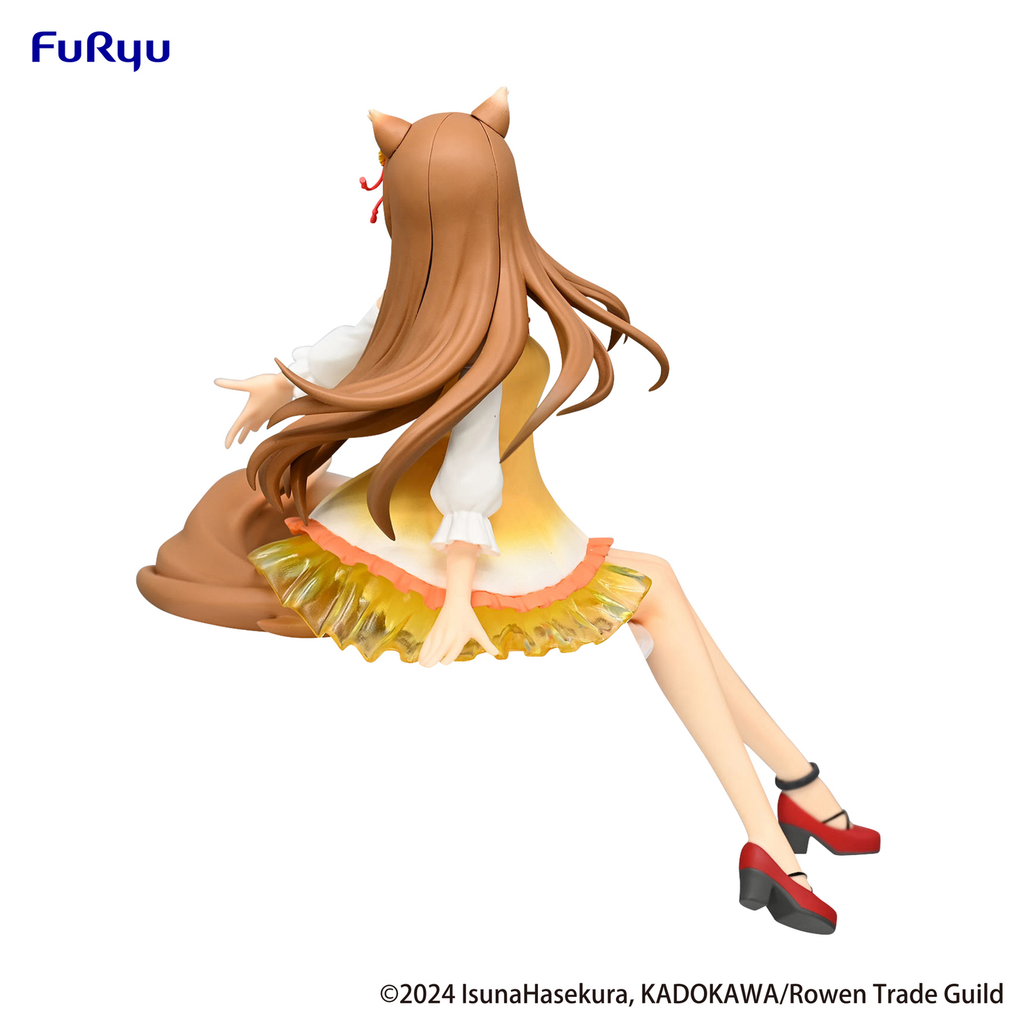 Spice and Wolf: Holo Sunflower Dress Noodle Stopper Prize Figure