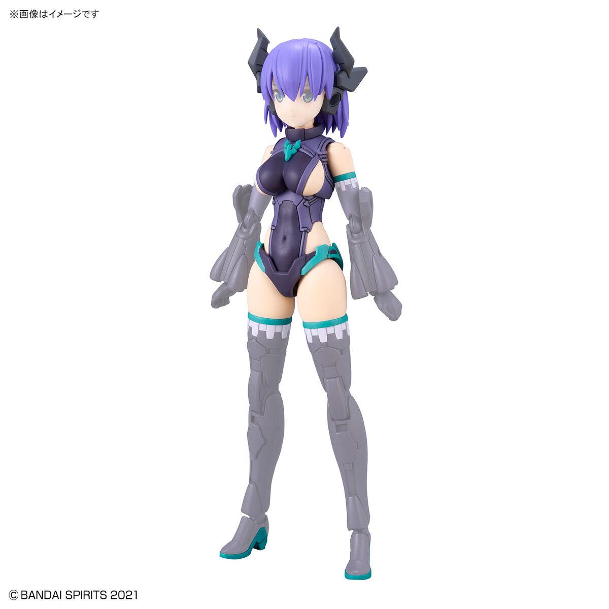 30 Minutes Sisters: Option Parts Set 7 (Evil Costume) Model Option Pack