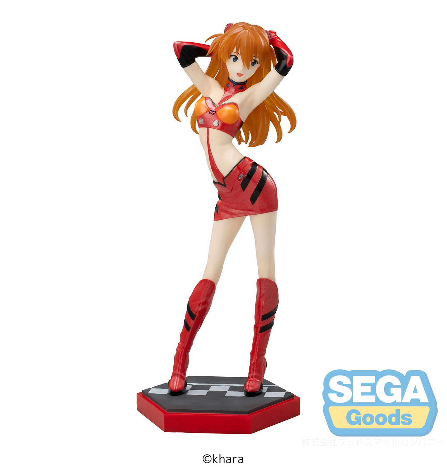 Evangelion: Asuka -Pit Walk- Luminasta Prize Figure