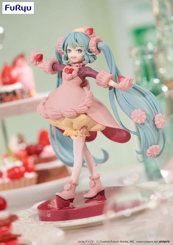 Vocaloid: Miku Sweet Sweets Chocolate Strawberry Prize Figure