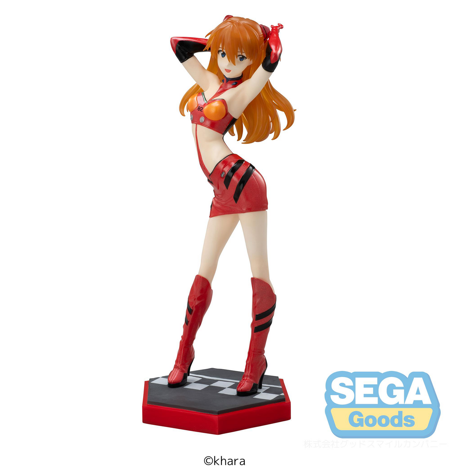 Evangelion: Asuka -Pit Walk- Luminasta Prize Figure
