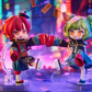 Chinese-Style Jiangshi Twins: Garlic Nendoroid Doll