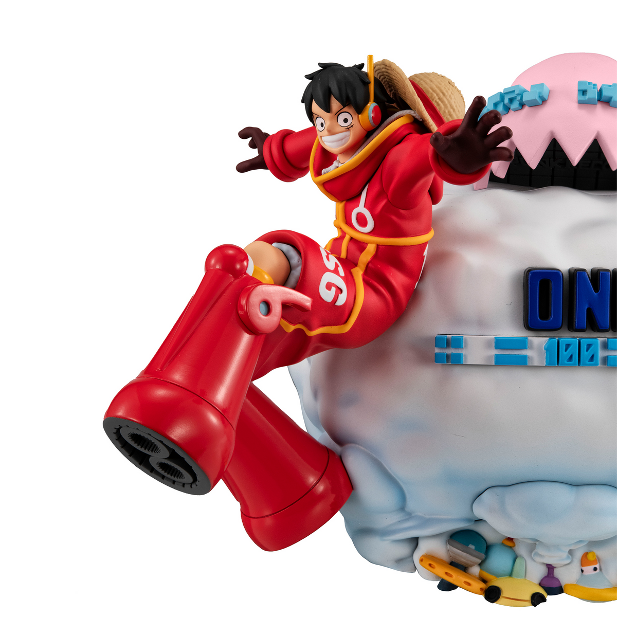 One Piece: Luffy -Egghead Ver.- Coin Bank Figure