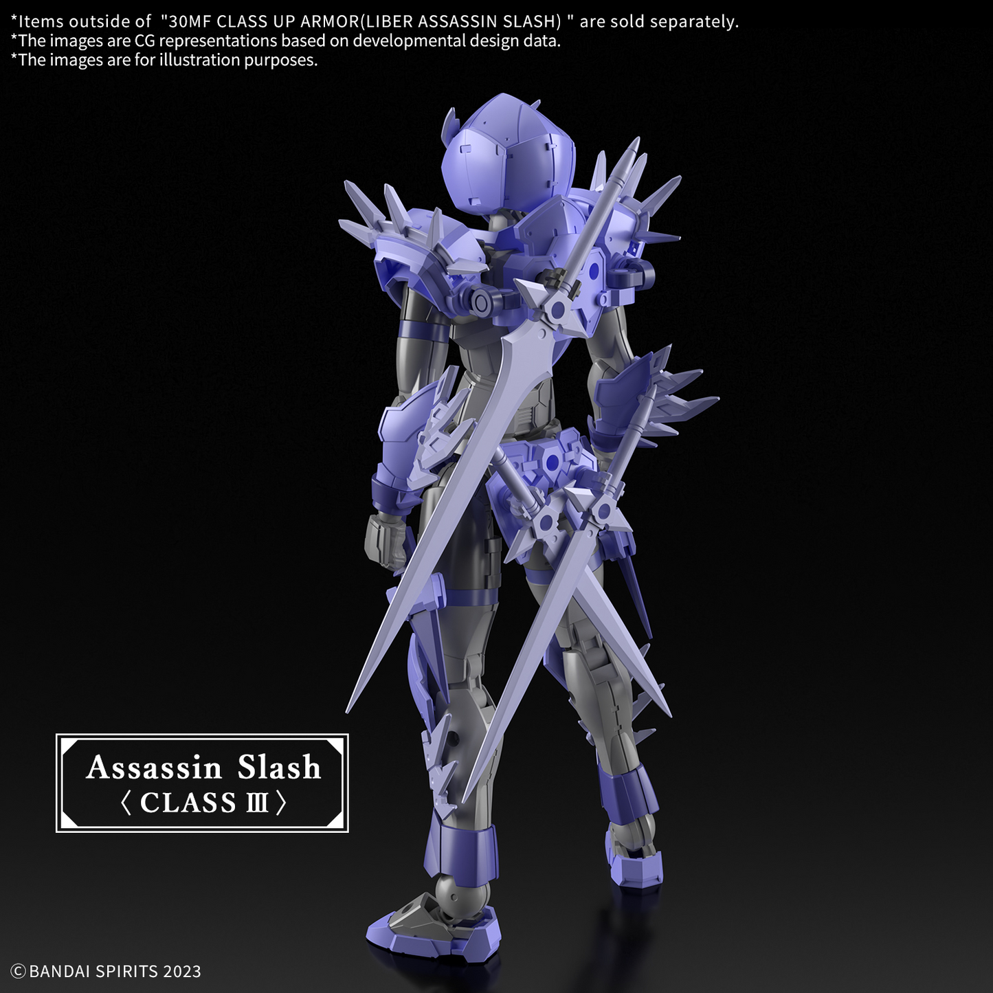 30 Minutes Fantasy: Class Up Liber Assassin Slash Model Option Pack