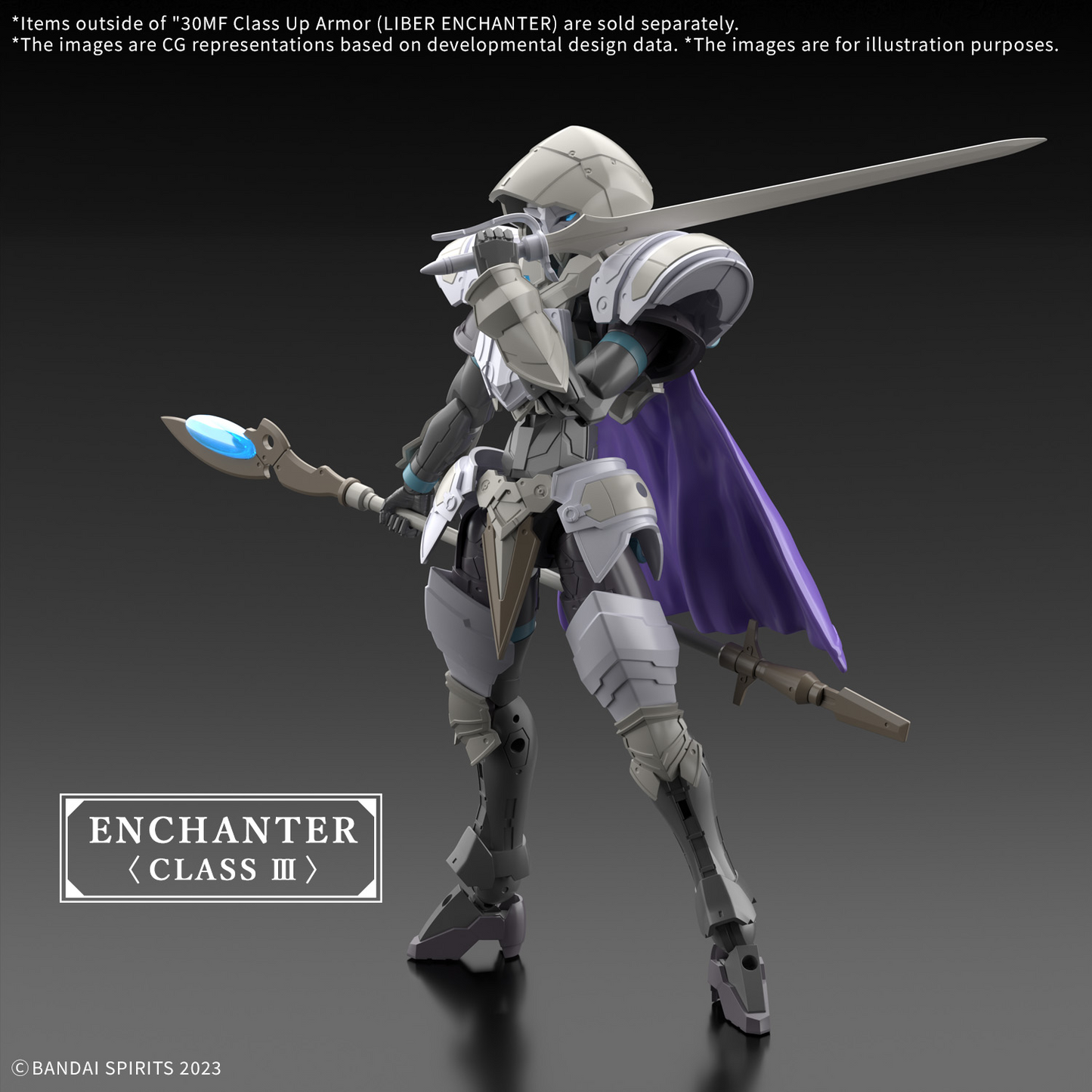 30 Minutes Fantasy: Class Up Liber Enchanter Model Option Pack