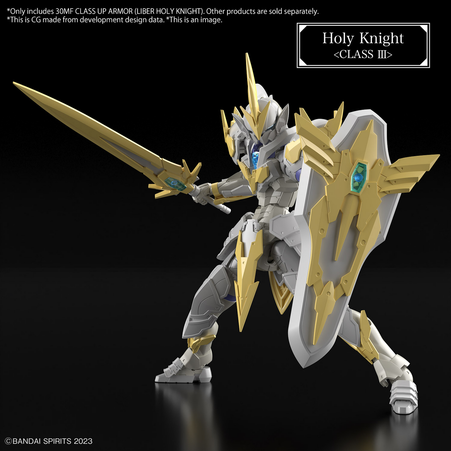30 Minutes Fantasy: Class Up Liber Holy Knight Model Option Pack