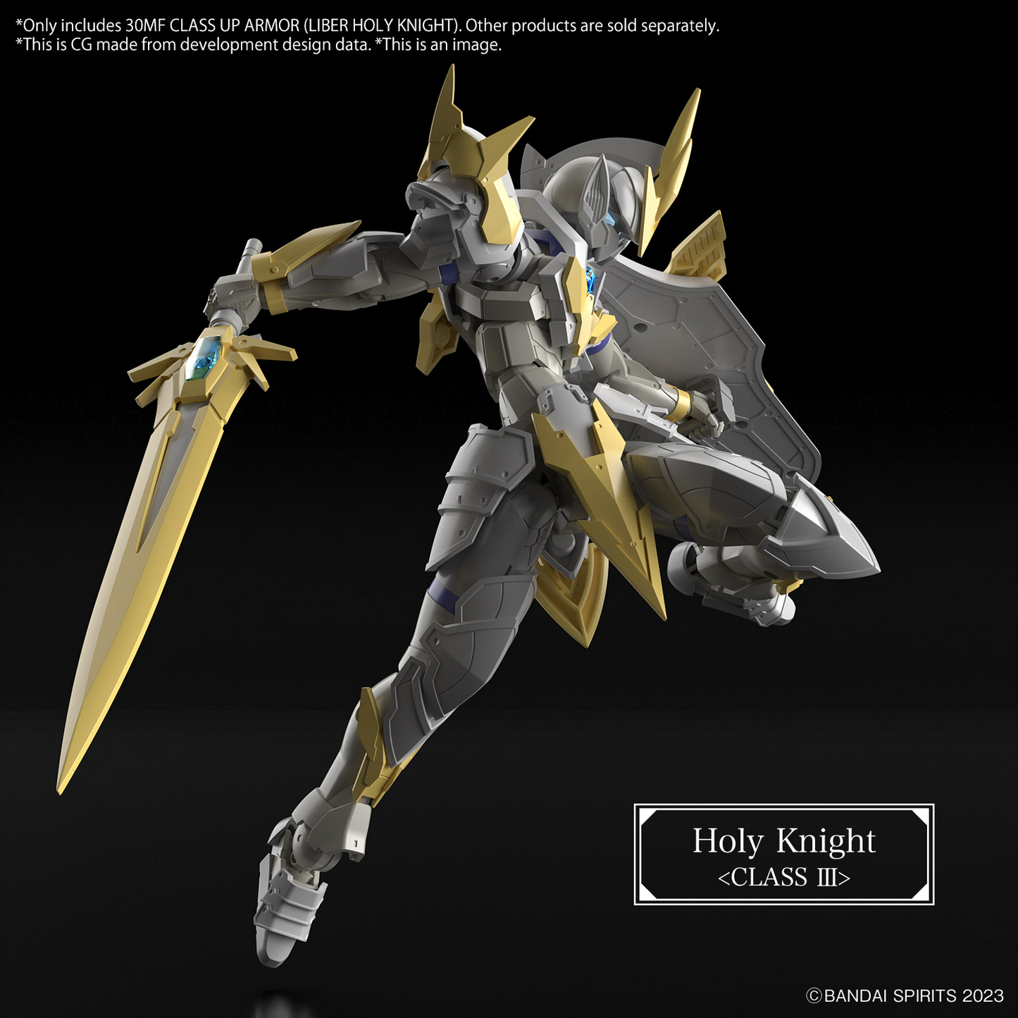30 Minutes Fantasy: Class Up Liber Holy Knight Model Option Pack