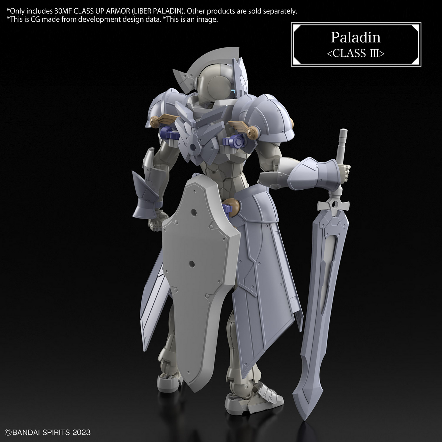 30 Minutes Fantasy: Class Up Liber Paladin Model Option Pack