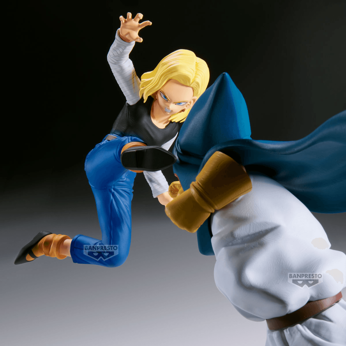 Dragon Ball Z: Android 18 Vs. Mr. Satan (VS Mighty Mask) -Match Makers- Prize Figure