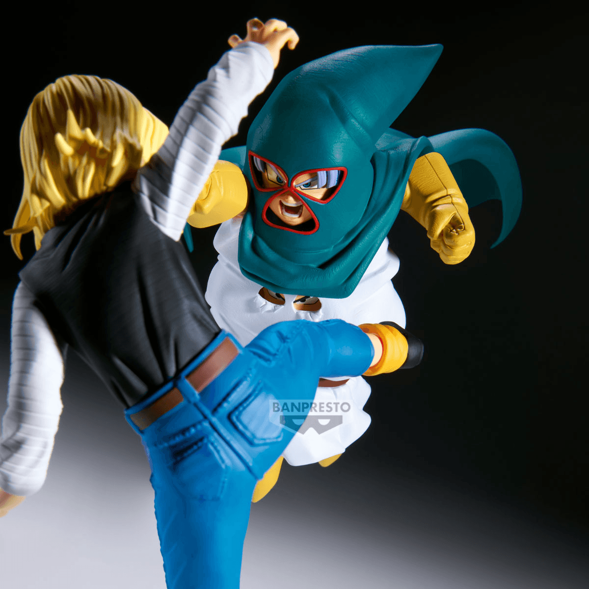 Dragon Ball Z: Mighty Mask (VS Android 18 VS Mr. Satan) -Match Makers Prize Figure