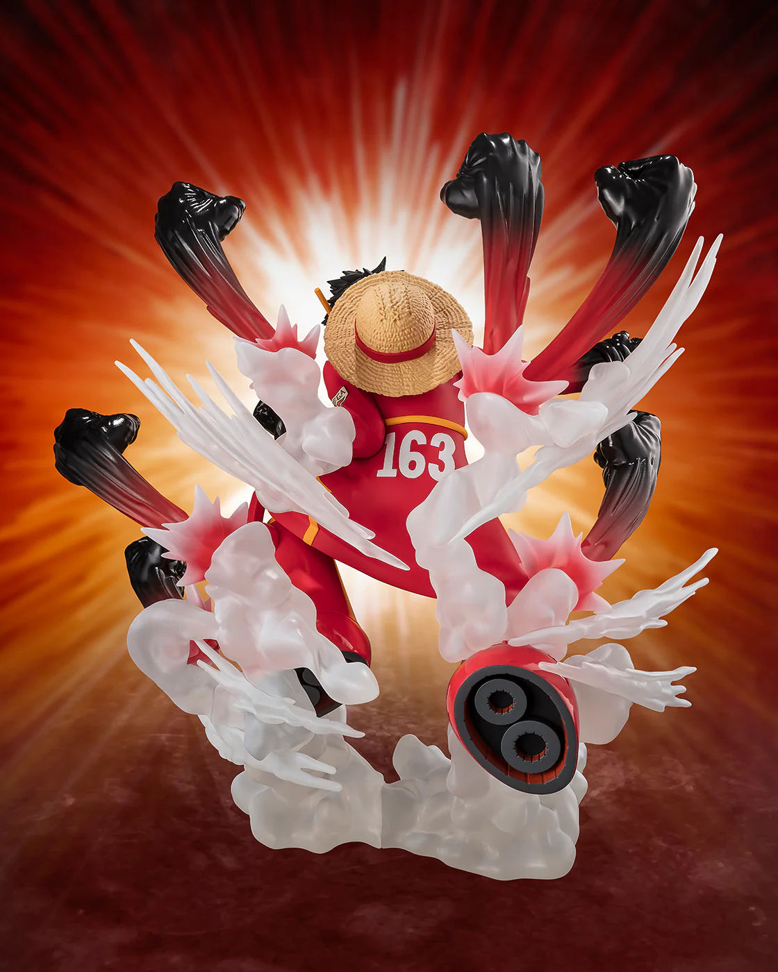 One Piece: Luffy Gum-Gum-Hawk-Gatling Figuarts Zero Figure