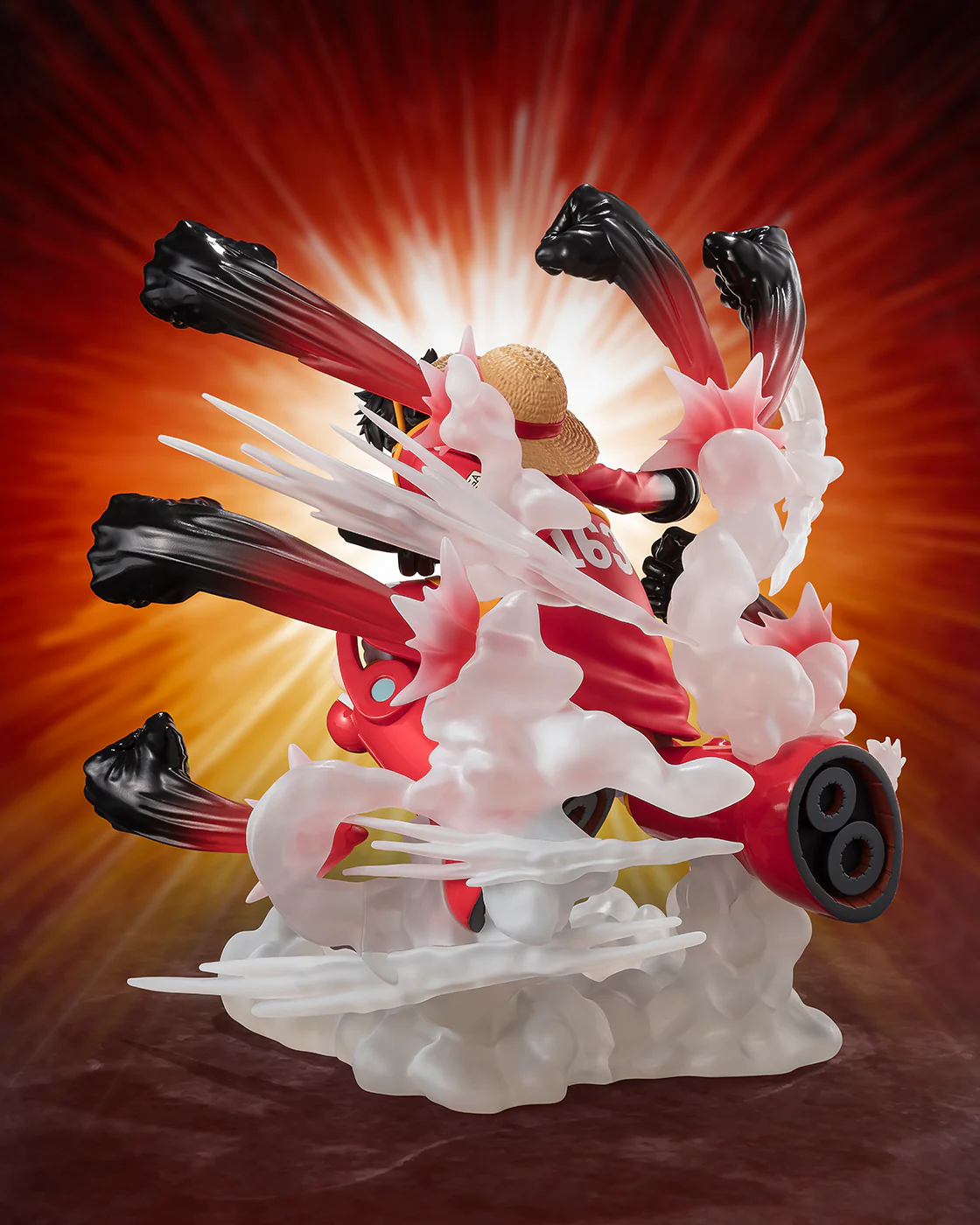 One Piece: Luffy Gum-Gum-Hawk-Gatling Figuarts Zero Figure