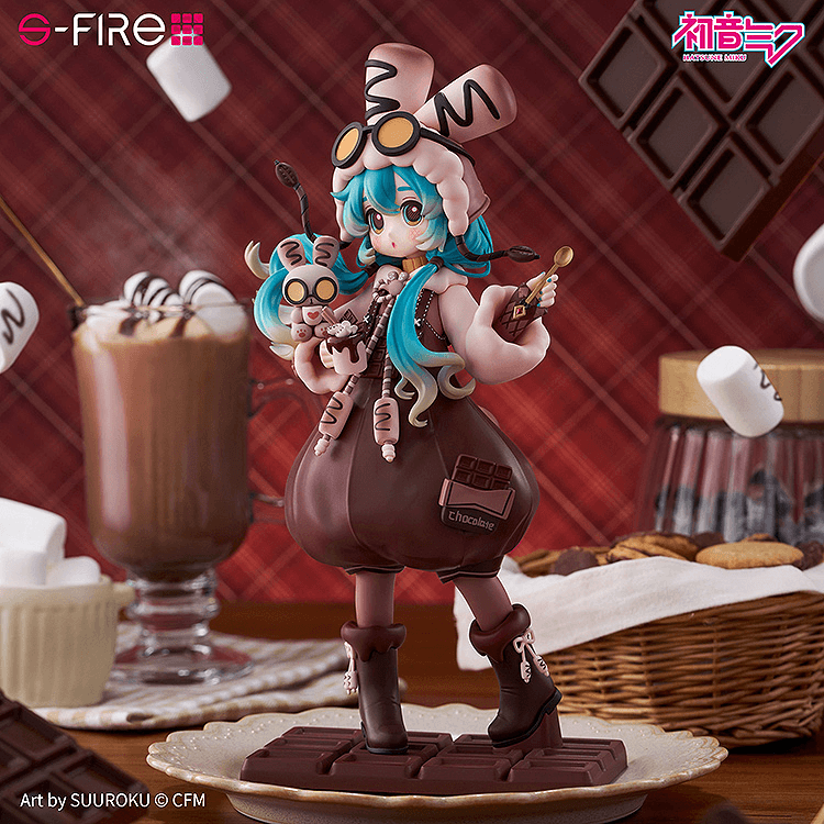 Vocaloid: Hatsune Miku Marshmallow Hot Cocoa S-Fire Figurine
