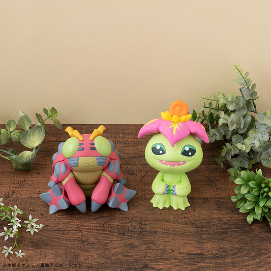 Digimon: Tentomon and Palmon Look Up Figure Set