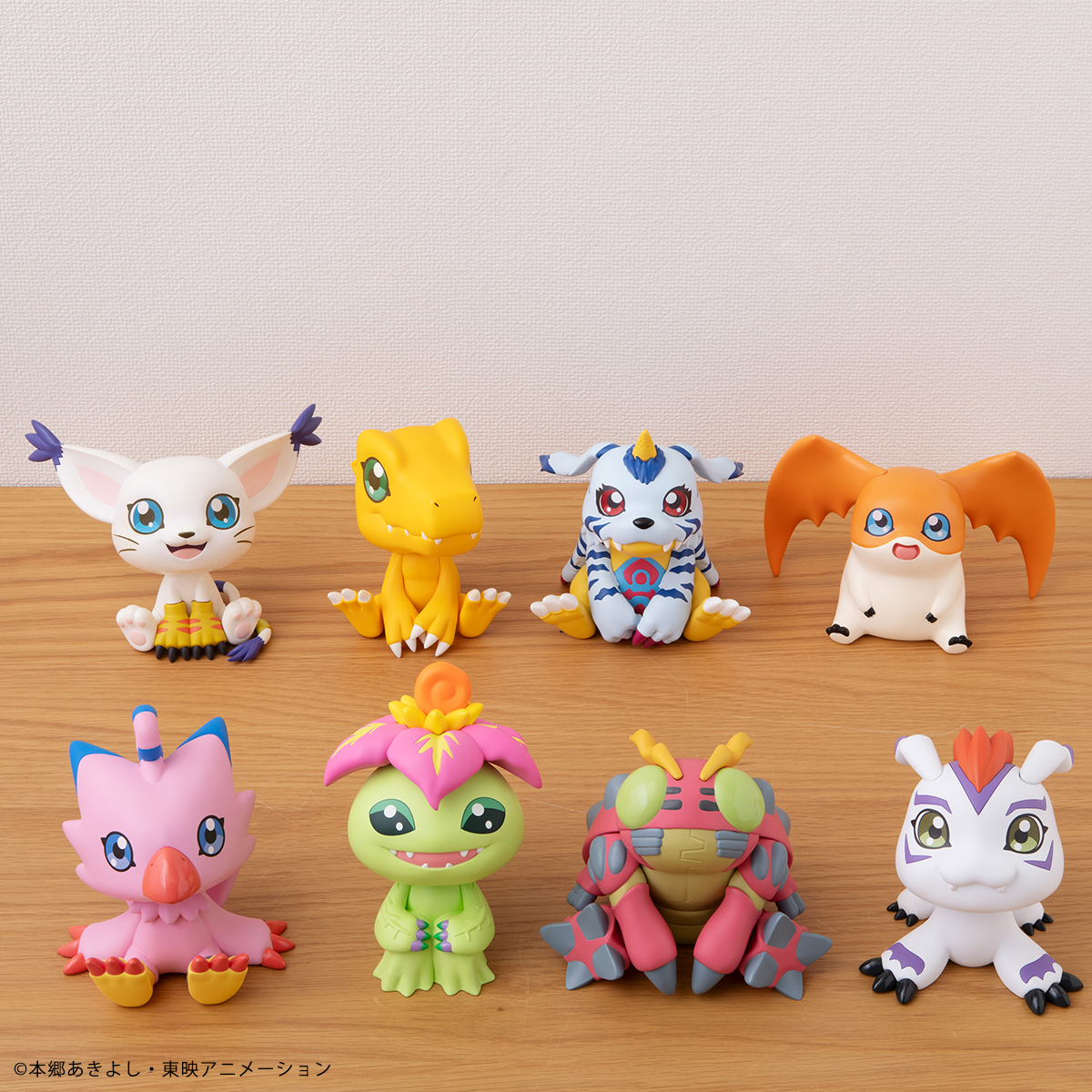 Digimon: Tentomon and Palmon Look Up Figure Set