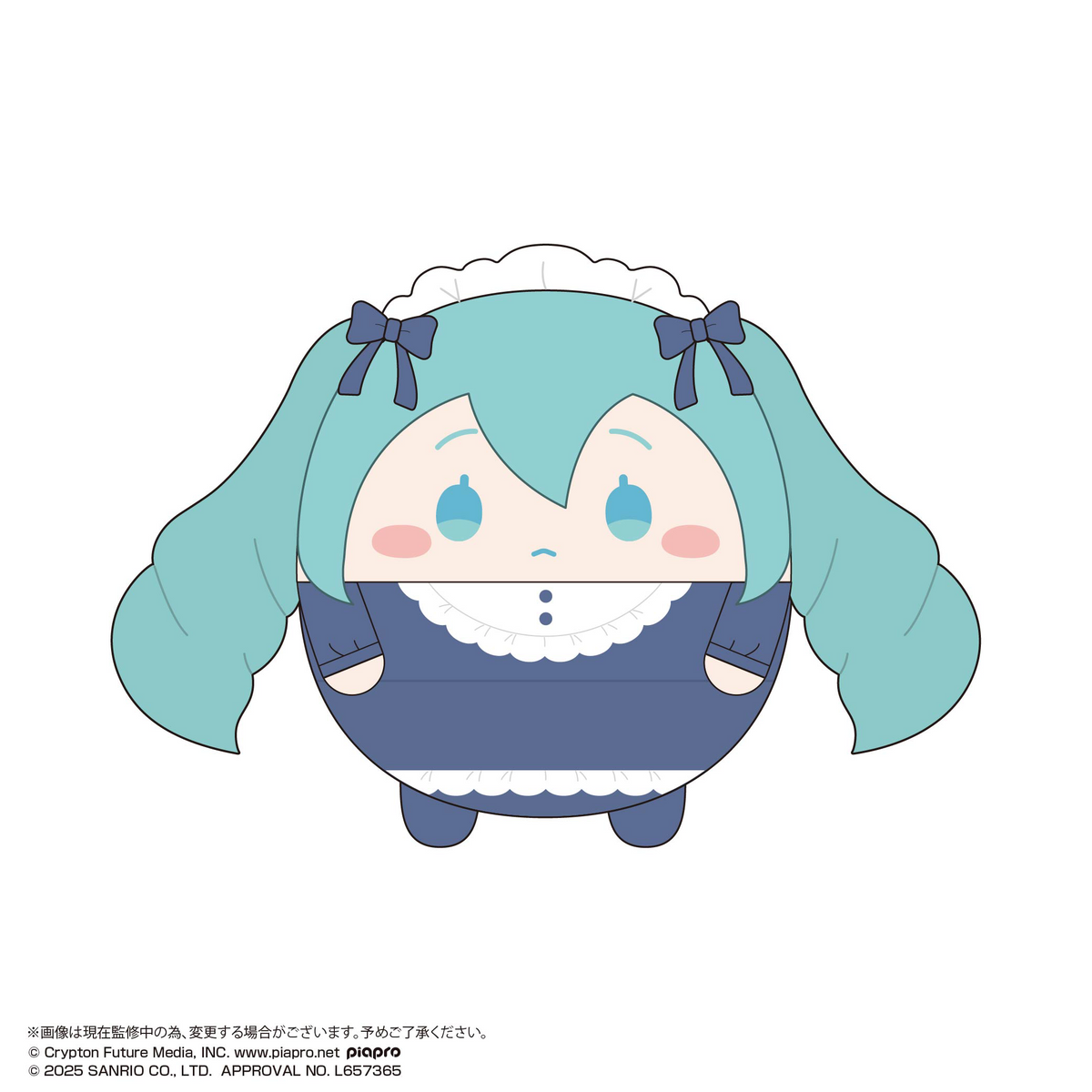 Vocaloid: Miku x Cinnamoroll Fuwa Kororin Lolita -Ver A.- Plush