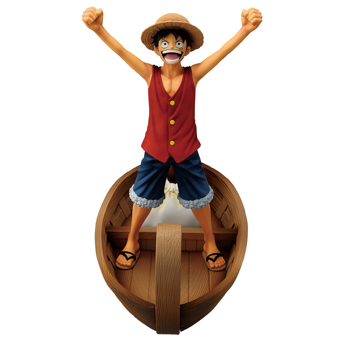 One Piece: Luffy -I'm Going To Become The King Of The Pirates!!!!- Revible Moment Ichibansho Figure