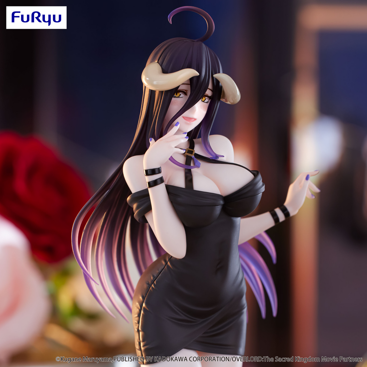 Overlord: Albedo -Mini Dress Ver.- Trio-Try-It Prize Figure