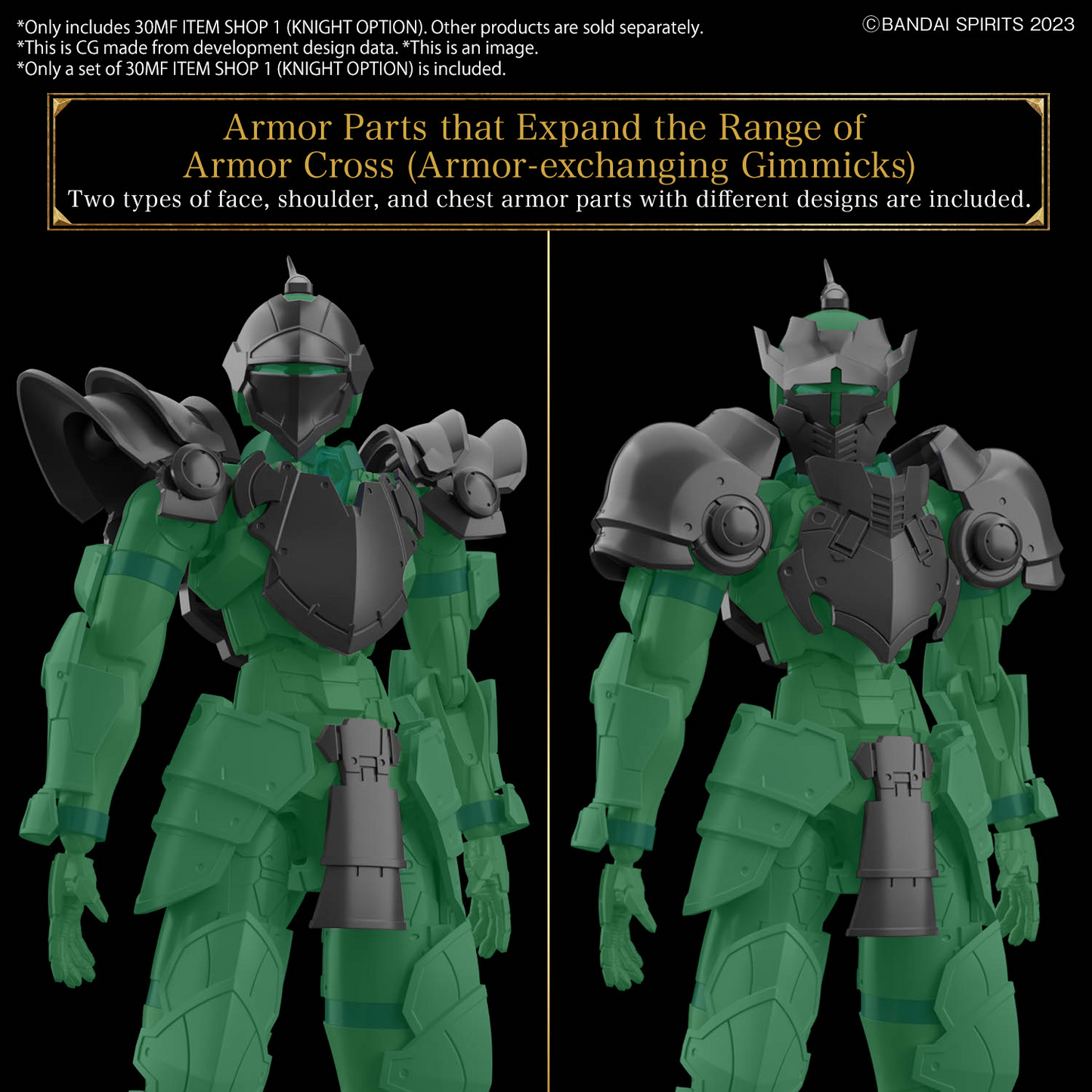 30 Minutes Fantasy: Item Shop 1 Knight Option Model Option Pack