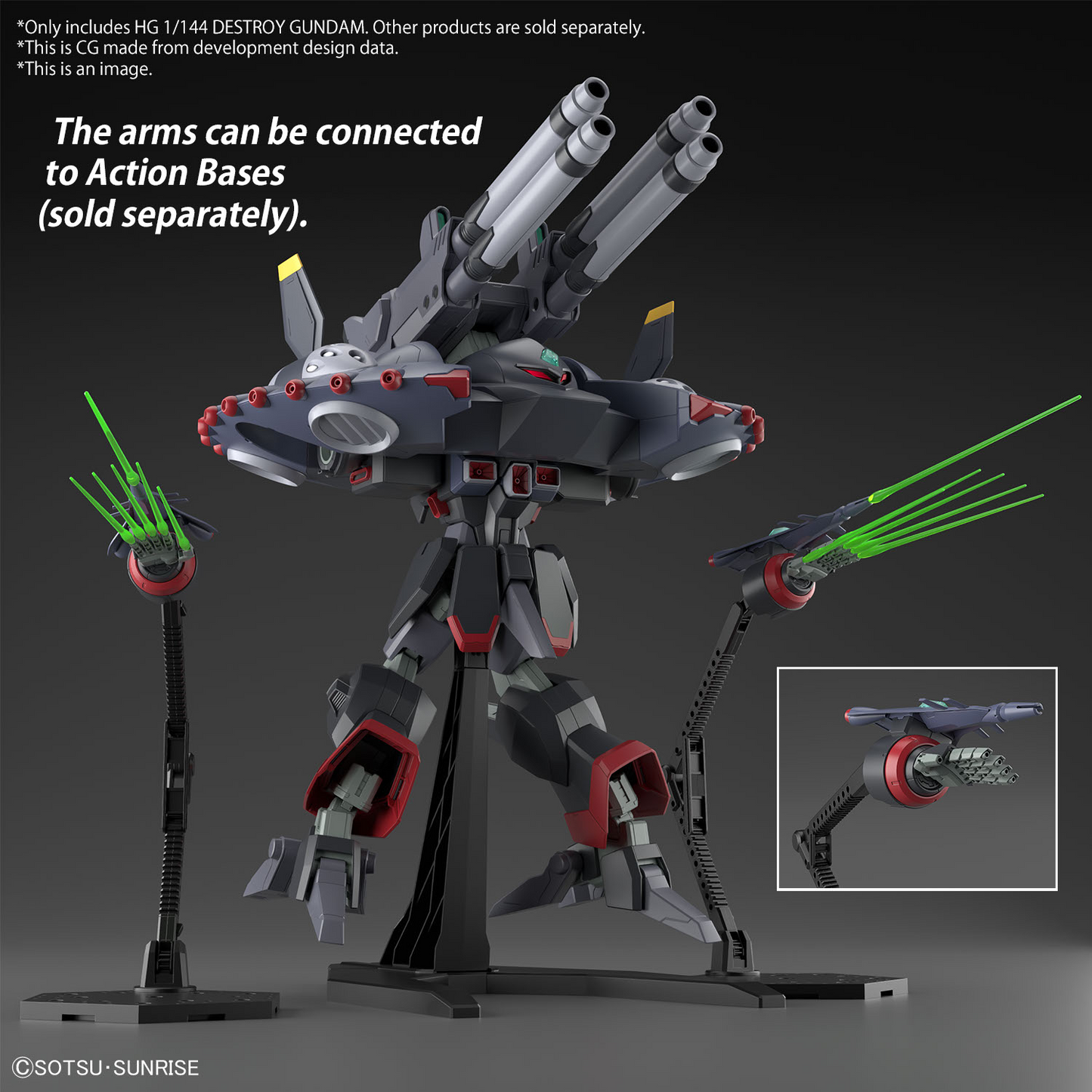 Gundam: Destroy Gundam HG Model