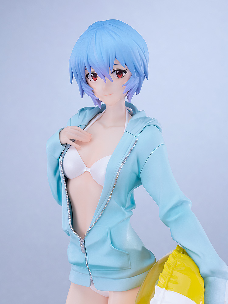 Evangelion: Rei Ayanami Beach Queens L Size POP UP PARADE Figure