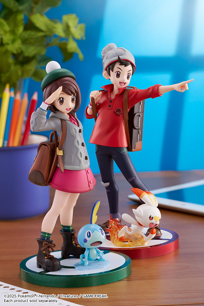 Pokemon: Victor with Scorbunny ARTFX J 1/8 Scale Figurine