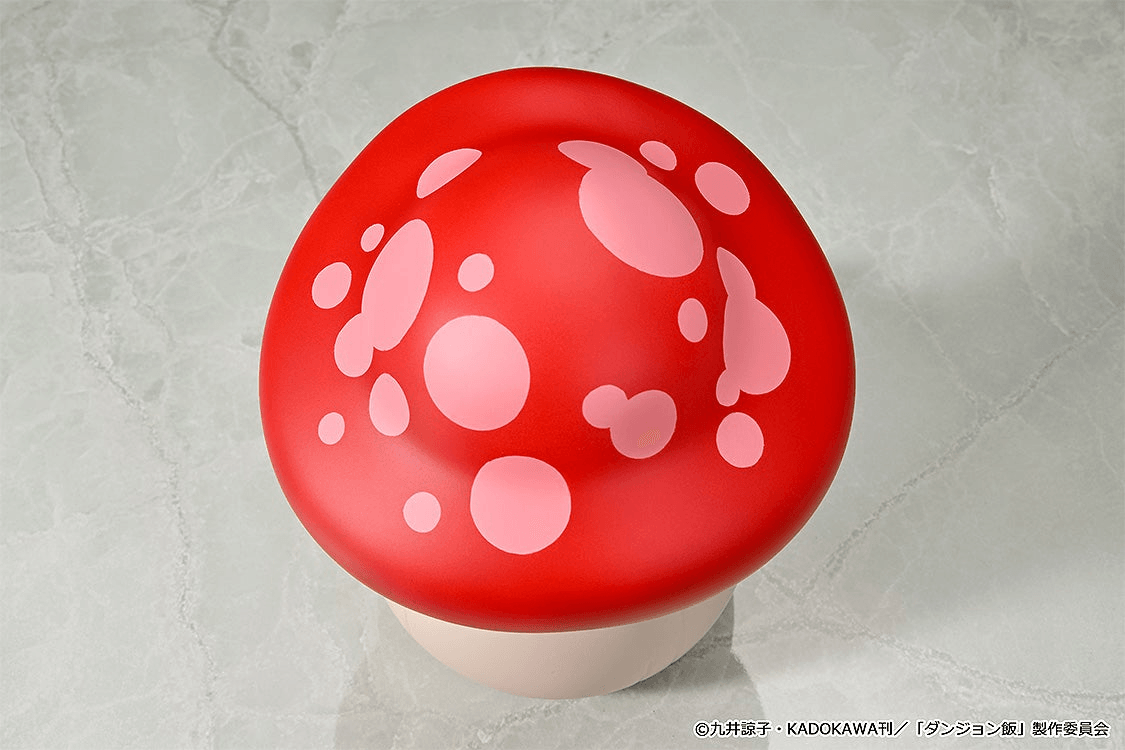 Delicious in Dungeon: Red Walking Mushroom Soft Vinyl Prize Figure