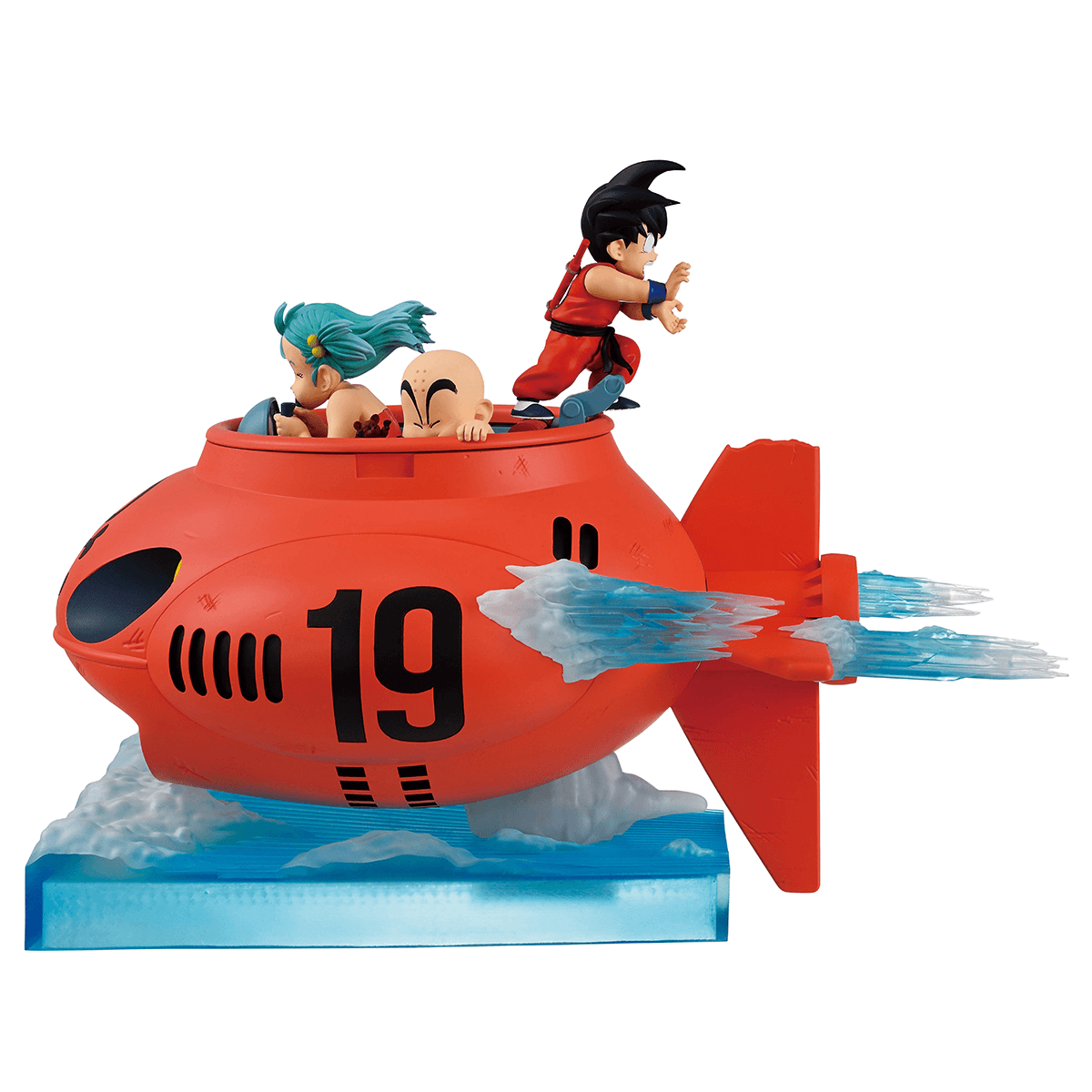Dragon Ball: Goku, Bulma, & Krillin -Vs Red Ribbon Army- Ichibansho Figure