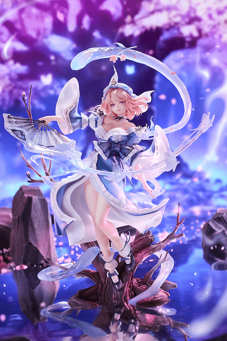Touhou Project: Yuyuko Saigyouji -Natural-Born Ghost Ver.- 1/7 Scale Figurine