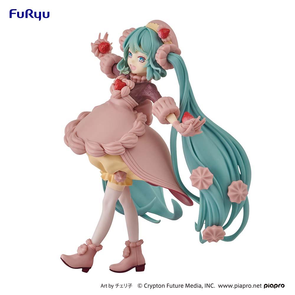 Vocaloid: Miku Sweet Sweets Chocolate Strawberry Prize Figure