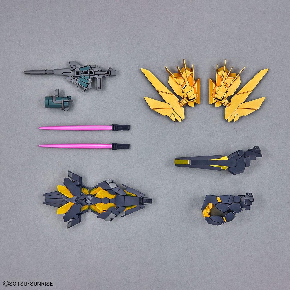 Gundam: Unicorn Gundam 02 Banshee (Destroy Mode) & Banshee Norn Parts Set SDCS Model