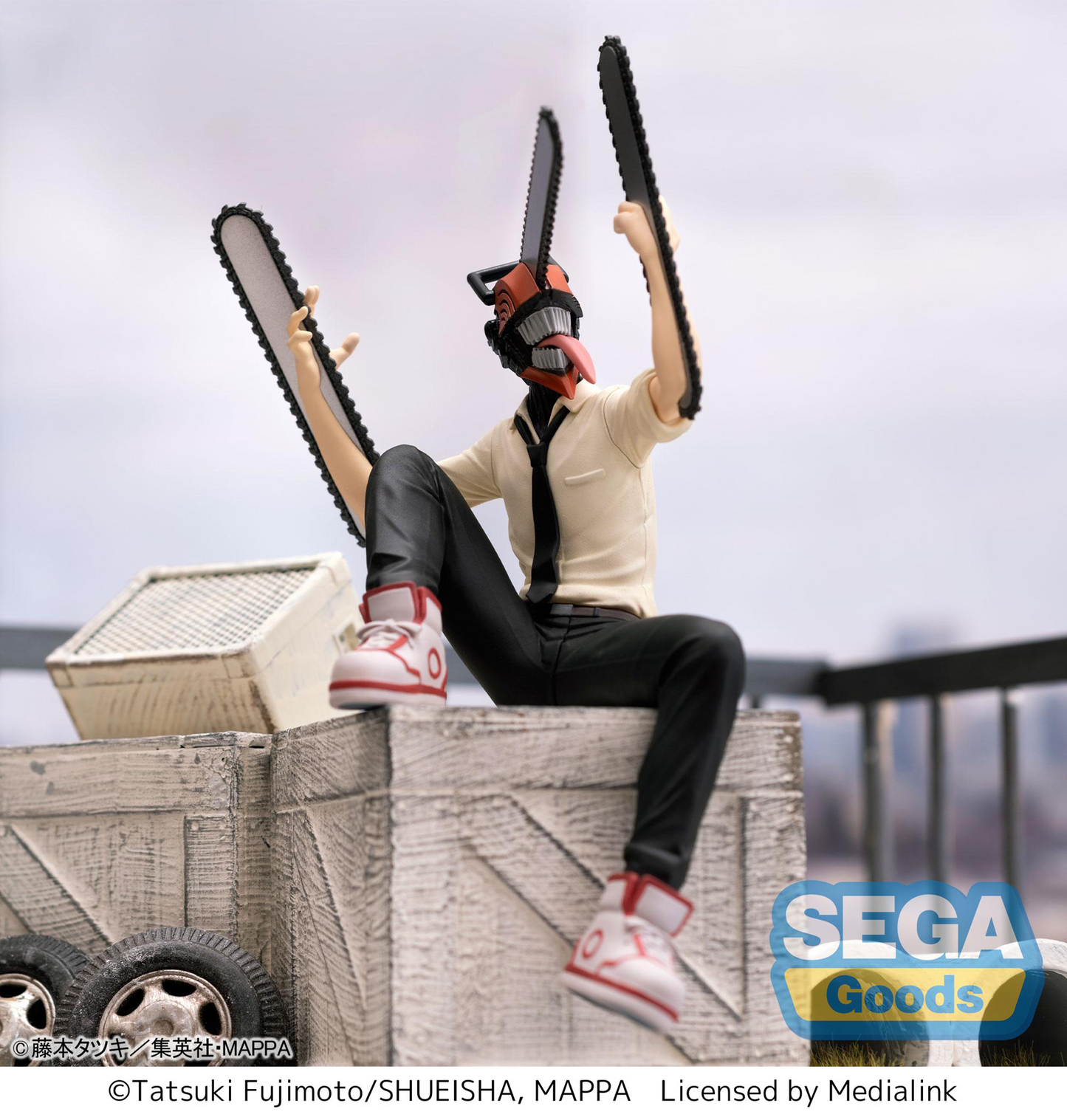 Chainsaw Man: Chainsaw Man Perching Prize Figure